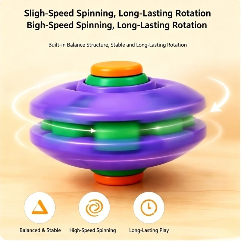Party Games For Adults And Kids - 1 unidade de fidget spinner transformável,