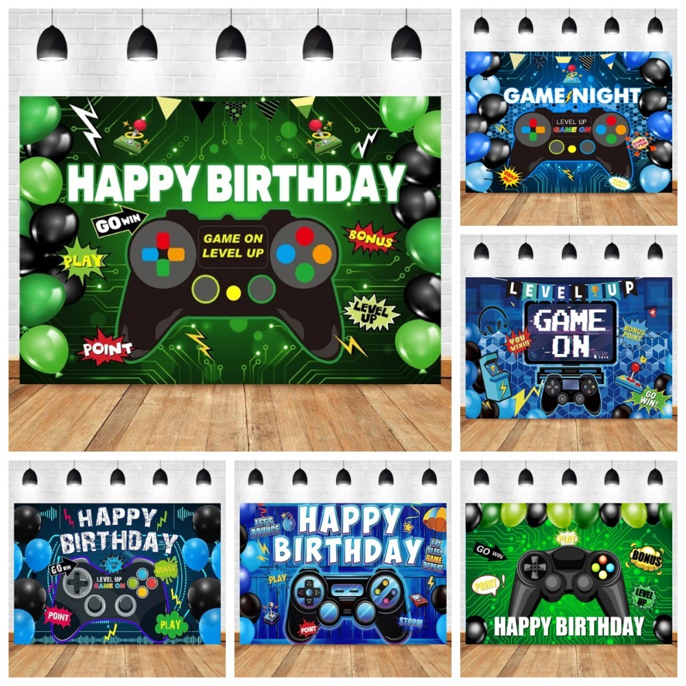 Party Games Night - Pano de Fundo para Tema de