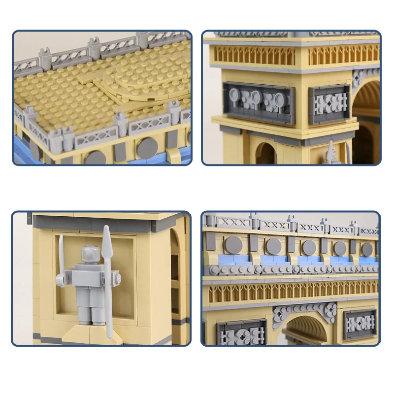 Arco triunfal da frança blocos - Lego Set Creator avaliação e preço